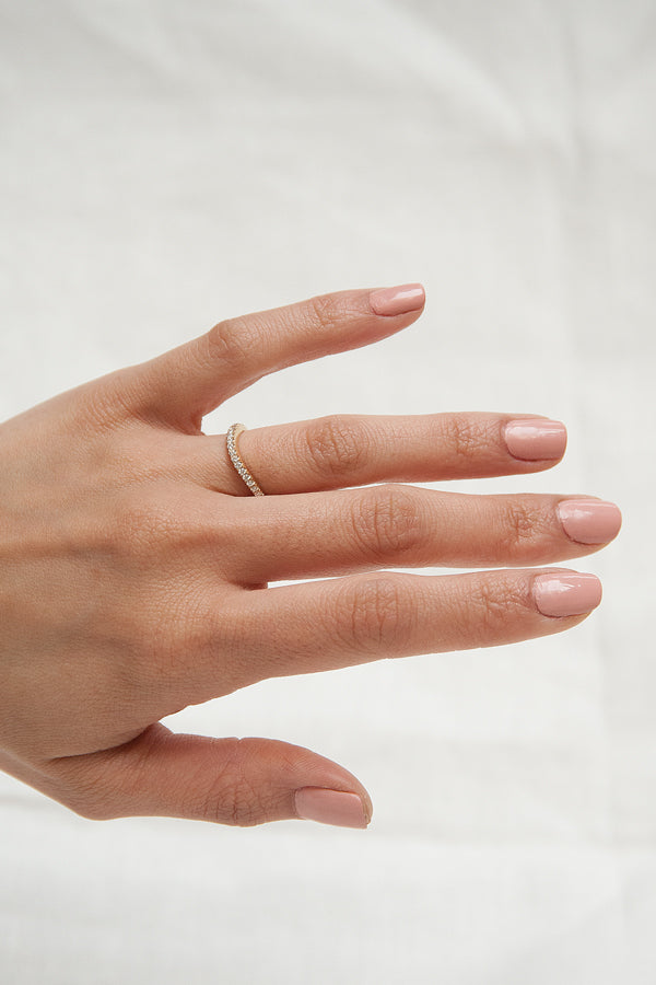 Diamond Contour Ring