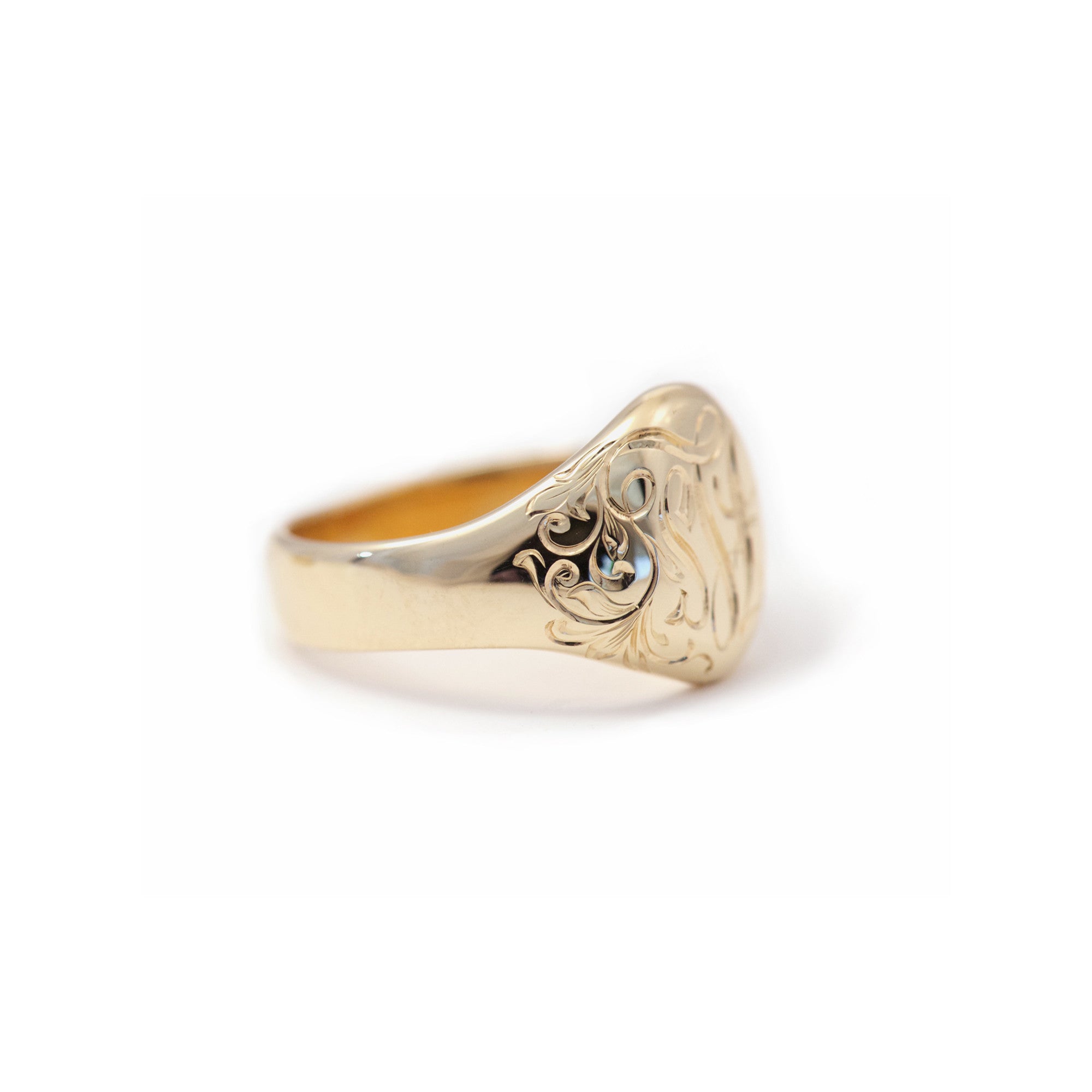 Oval Signet Ring - Large