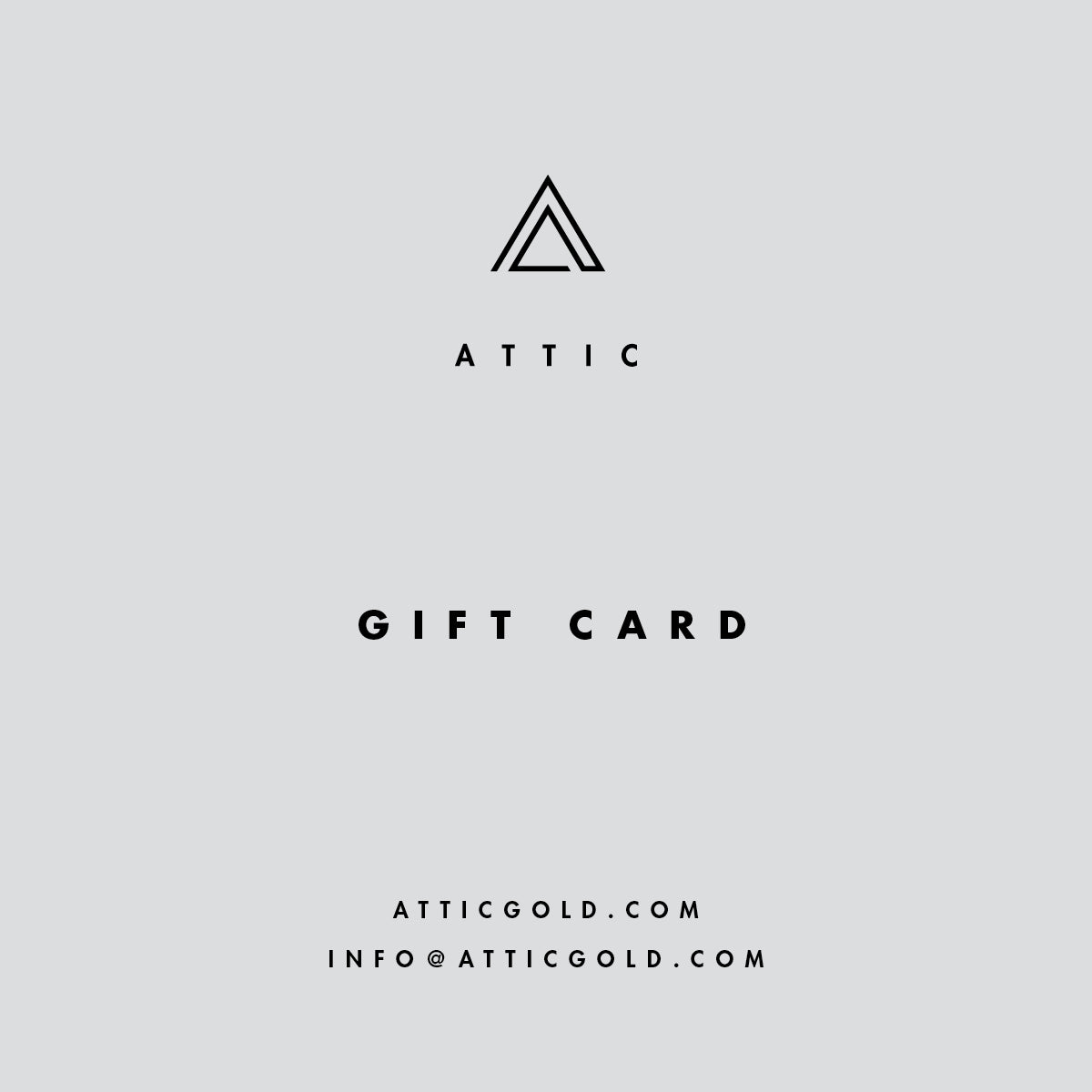 ATTIC Gift Cards