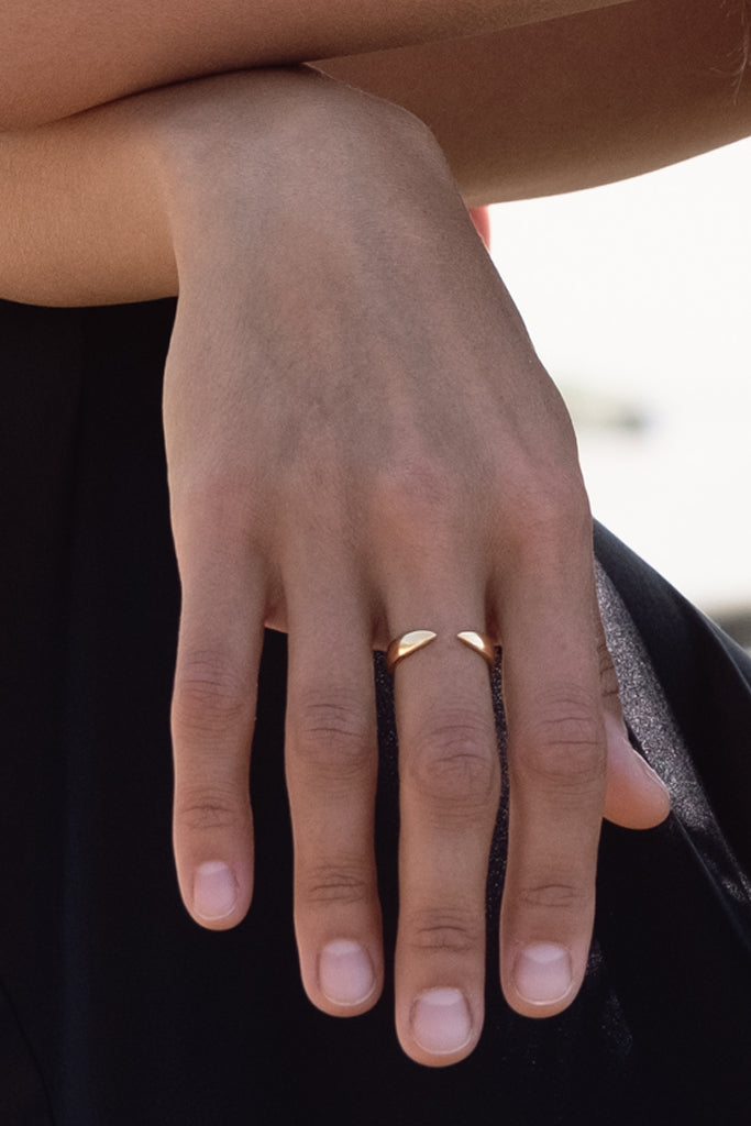 Wide Torc Ring