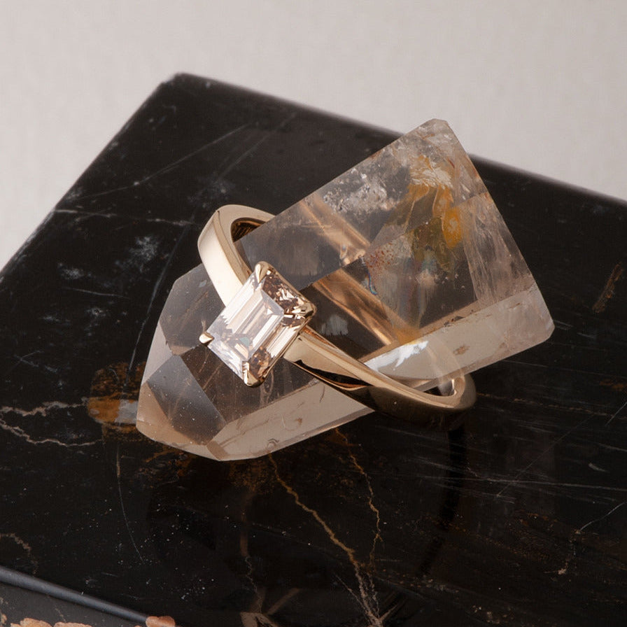 Unique Natural Champagne Diamonds