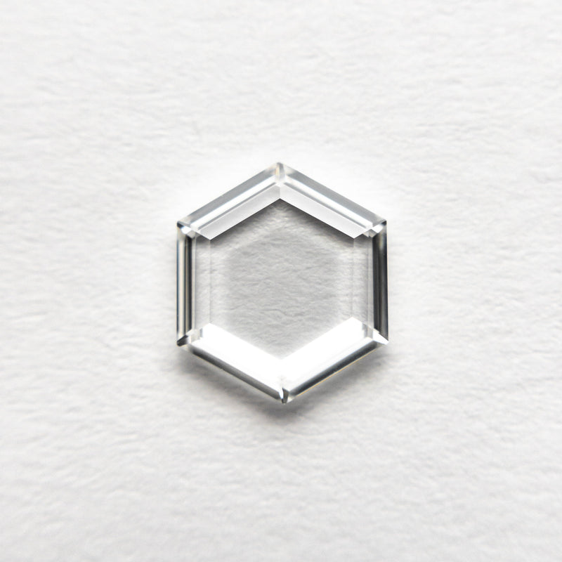 1.01ct 7.95x6.92x1.69mm VS2 G Hexagon Portrait Cut 19854-35