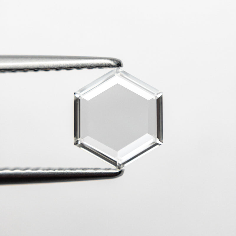 1.01ct 7.95x6.92x1.69mm VS2 G Hexagon Portrait Cut 19854-35