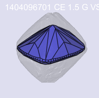 1.50 CMB G VS2 EX EX Canada CanadaMark GIA 5496235690 CM-414976