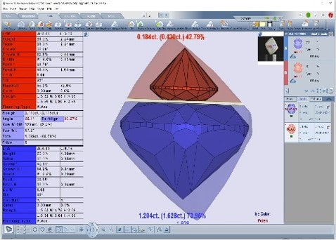 1.20 CMB H VS1 EX EX Canada CanadaMark GIA 1508502863, CM-416811