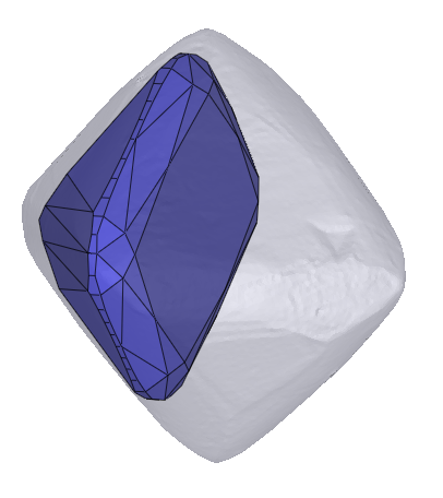0.71 CMB G VVS2 EX EX Canada CanadaMark GIA 2516110437 CM-422159 Ekati/Diavik