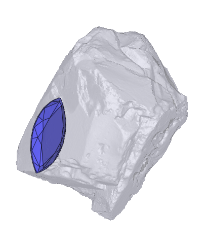 1.40 MQ I VVS1 EX EX Angola GIA 1538451344