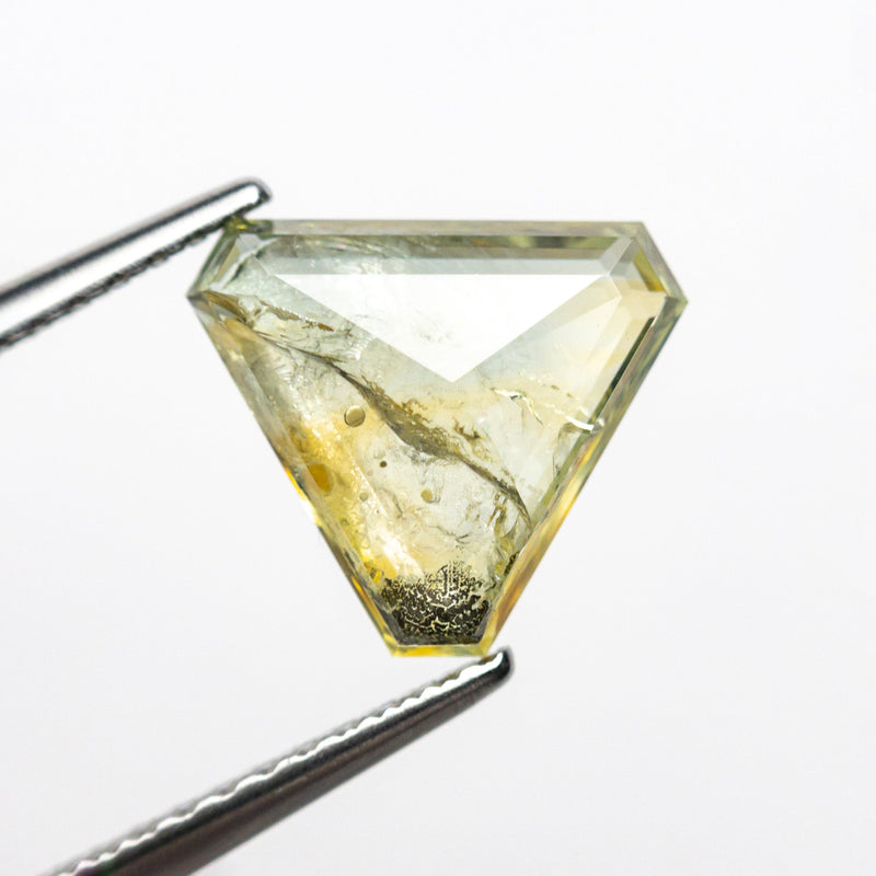 1.99ct 8.35x9.64x2.72mm Cut Corner Triangle Rosecut Sapphire 22434-77