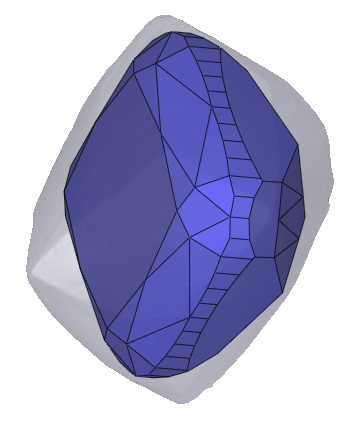 2.50 CMB G VS1 EX VG Botswana GIA 7556010196