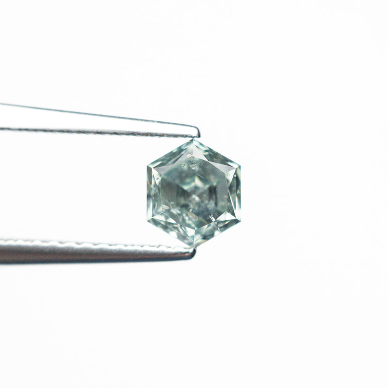 0.90ct 5.64x4.82x4.01mm Hexagon Brilliant Sapphire 23671-03