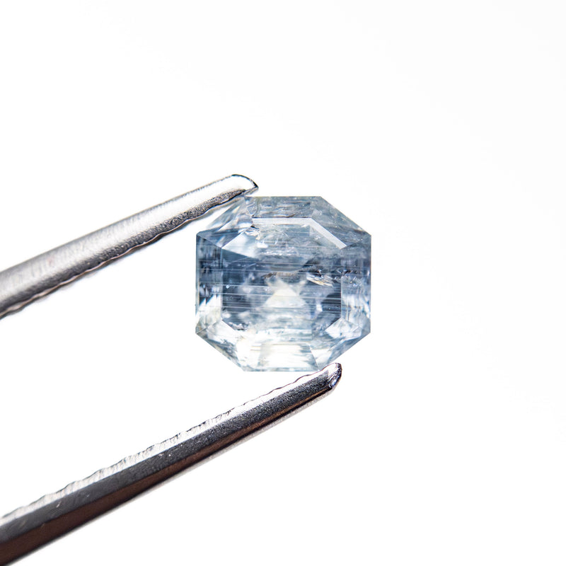 0.91ct 5.09x5.08x3.92mm Cut Corner Square Step Cut Sapphire 23903-13