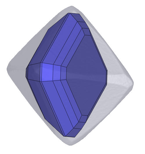 1.20 Asscher I VVS1 EX EX Canada CanadaMark GIA 5523950579 CM-