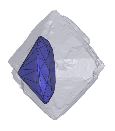 0.70 OV E VS1 EX VG Canada Diavik Sourced Canadian GIA 1545224395 RTDVK22084