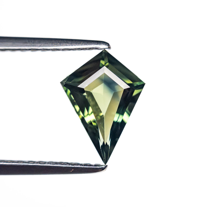 1.11ct 9.13x6.78x3.24mm Kite Step Cut Sapphire 25386-06