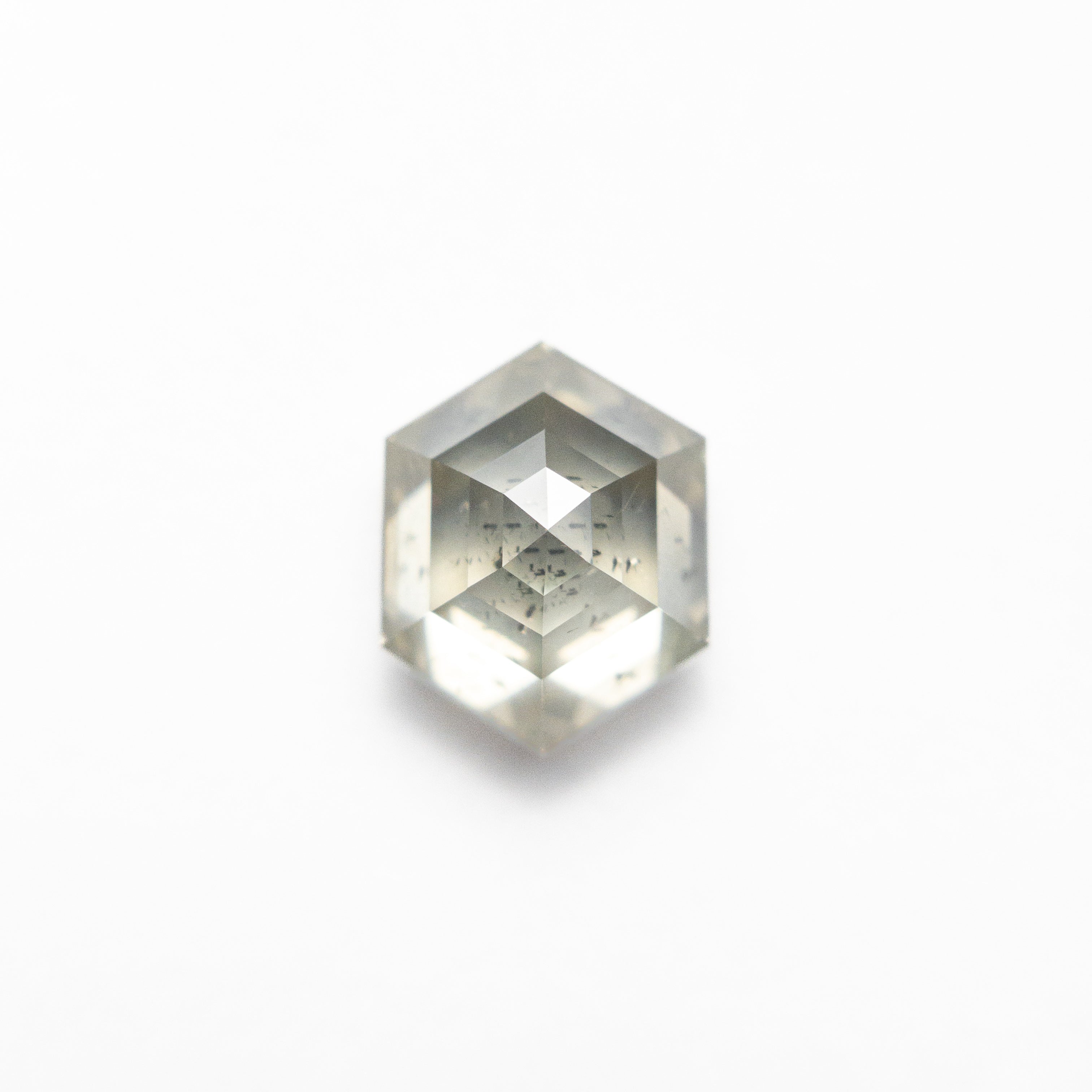 1.66ct 7.65x6.06x4.36mm Hexagon Step Cut 25455-04