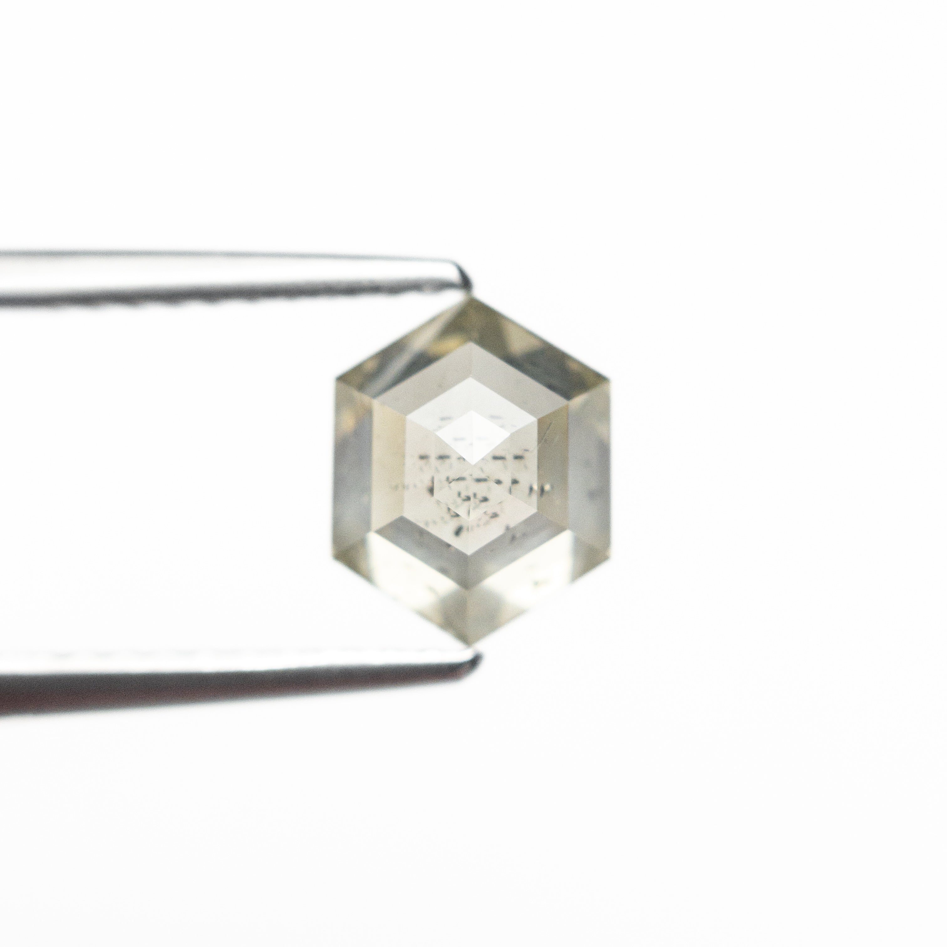 1.66ct 7.65x6.06x4.36mm Hexagon Step Cut 25455-04