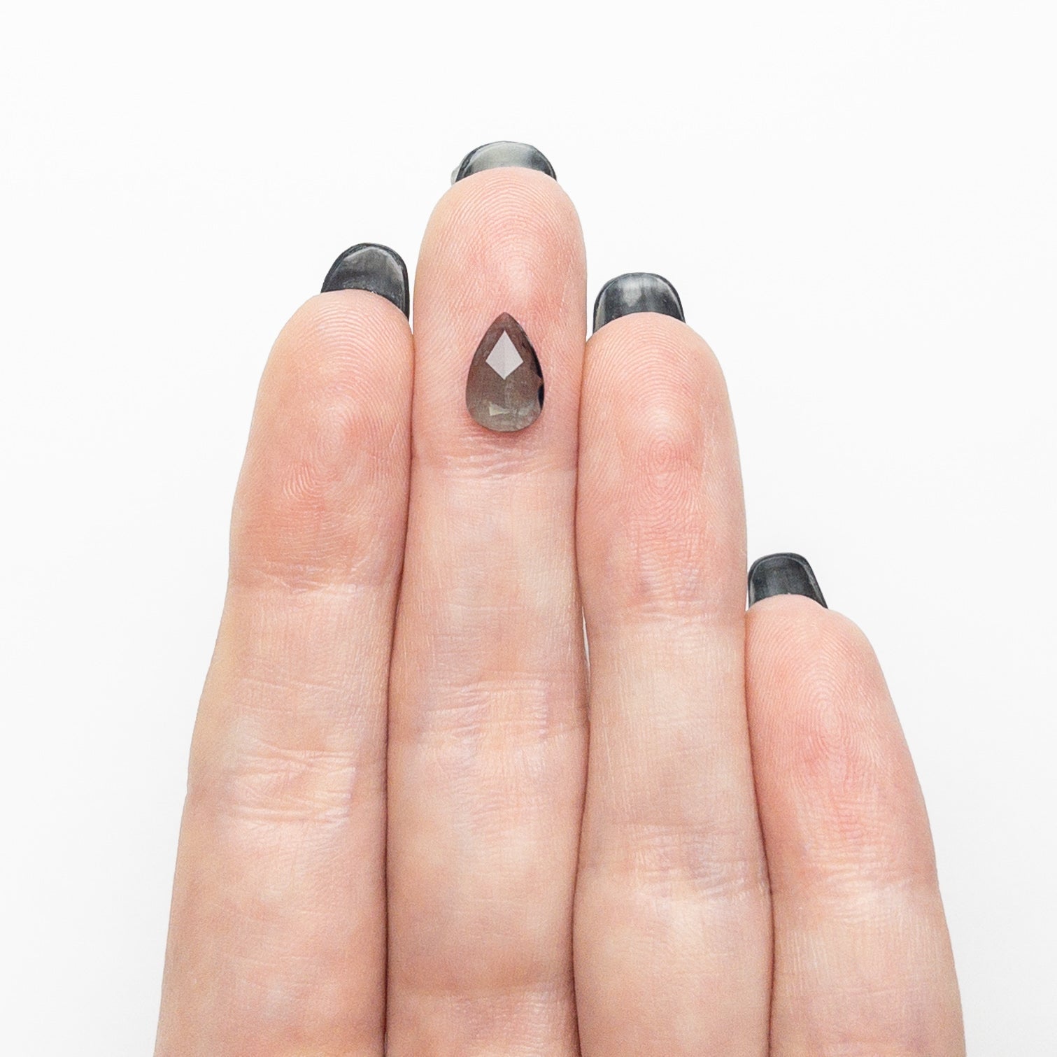 1.07ct 9.35x6.17x2.06mm Pear Rosecut Sapphire 26327-48