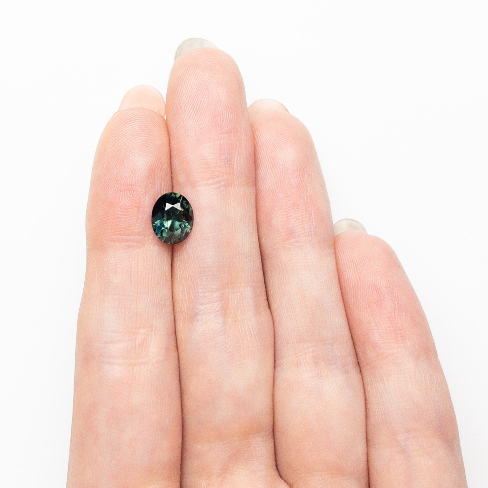 2.13ct 8.37x6.84x4.91mm Oval Brilliant Sapphire 26623-01