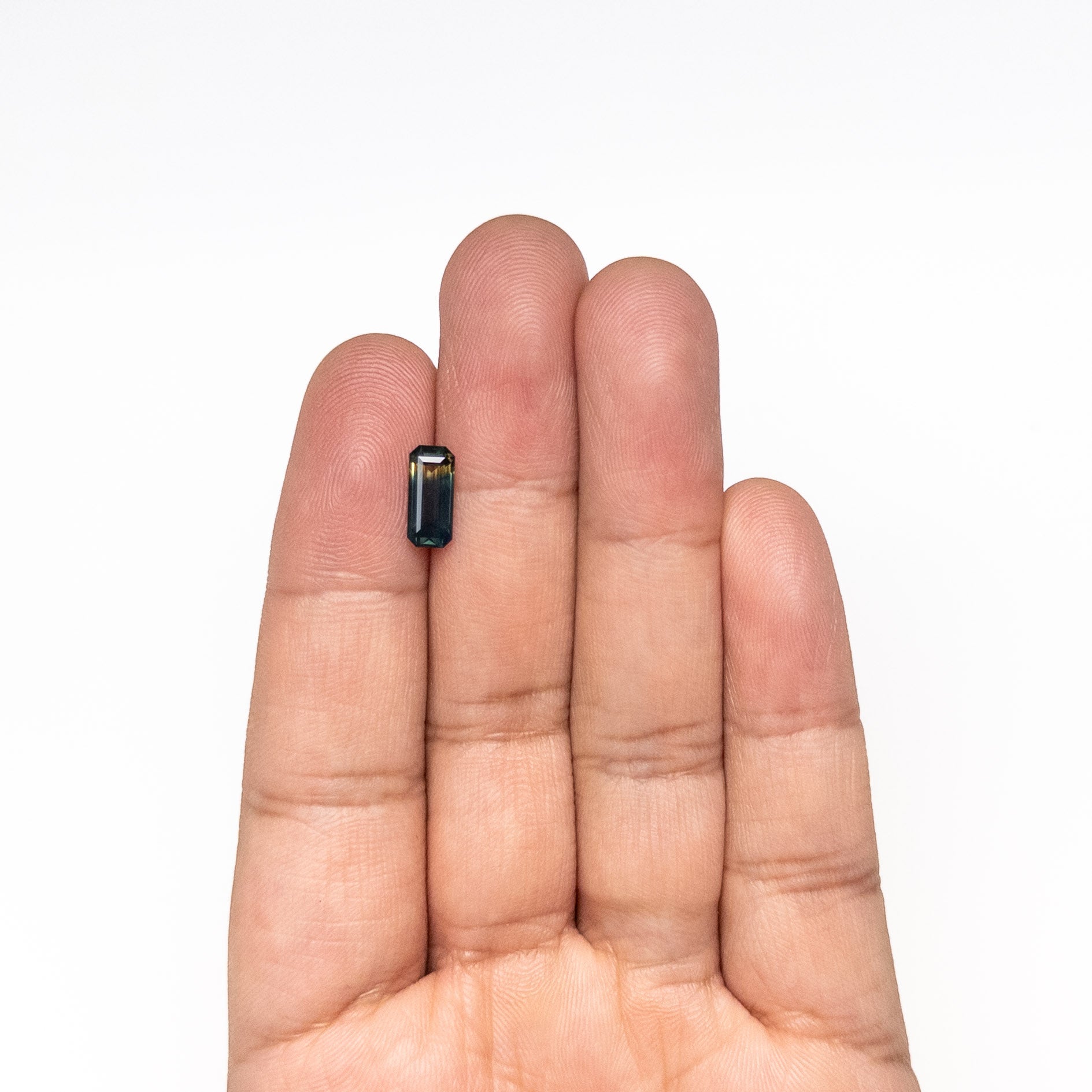 1.73ct 10.23x4.60x3.23mm Cut Corner Rectangle Step Cut Sapphire 26722-03