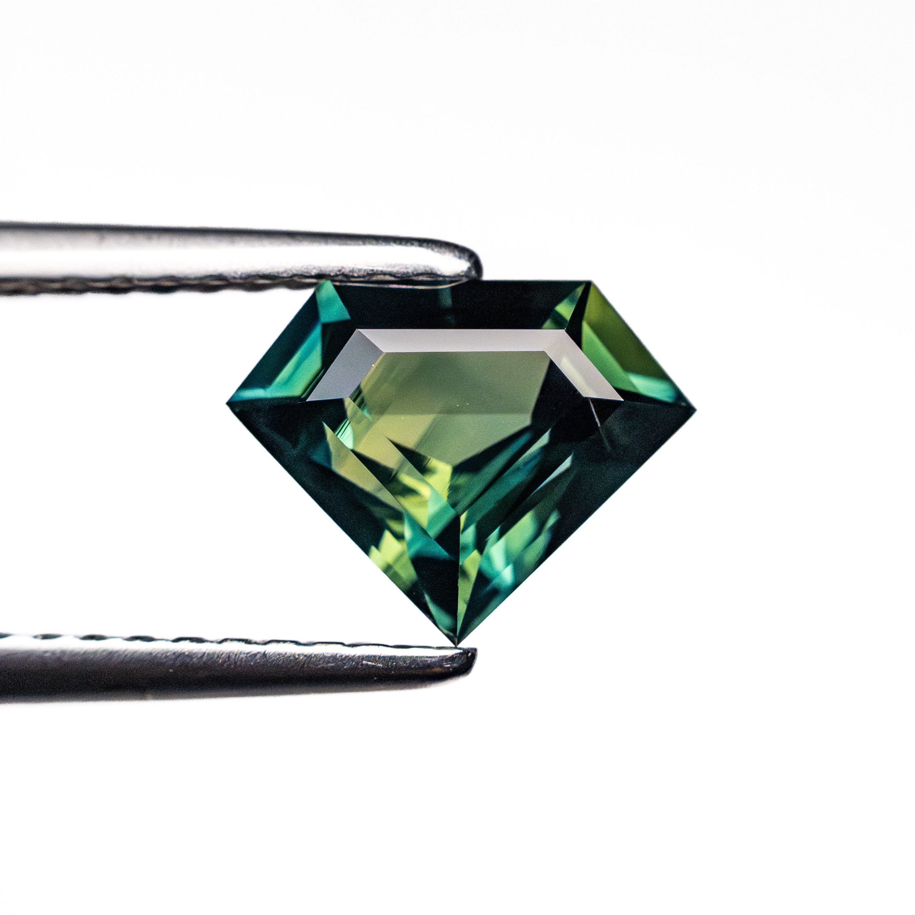 1.30ct 6.72x8.55x3.80mm Shield Step Cut Sapphire 26724-01