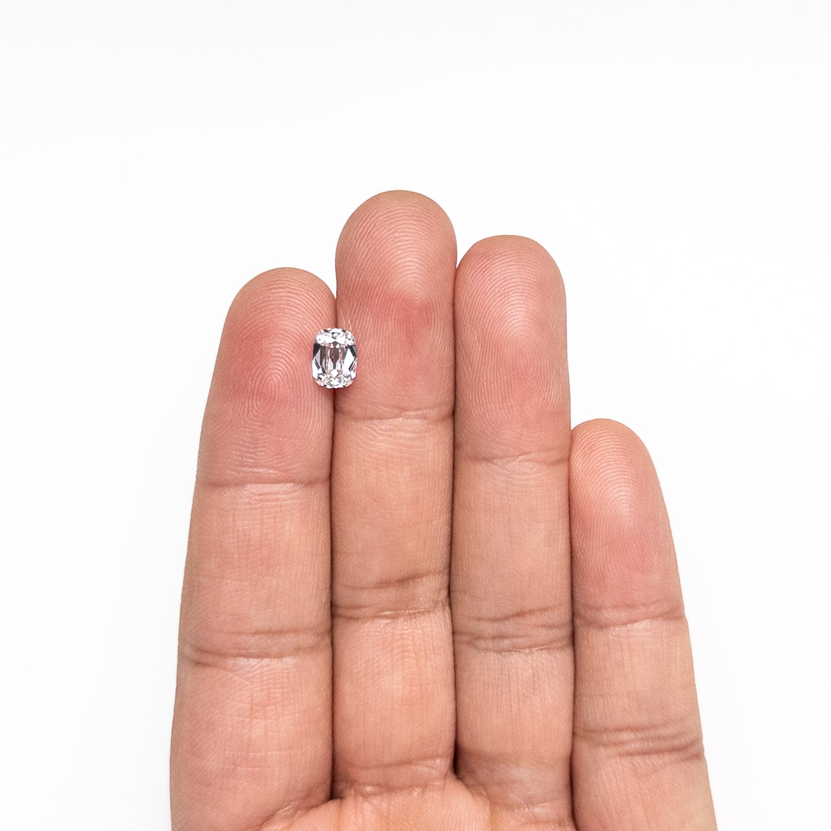 1.01ct 7.08x6.29x3.00mm VVS2 F Modern Antique Old Mine Cut 26744-02