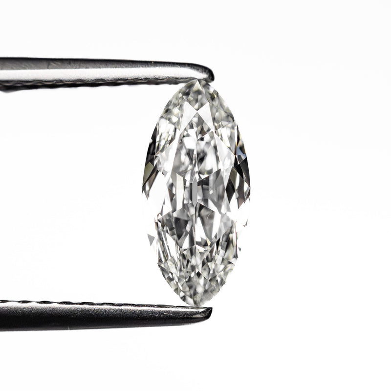 0.72ct 9.48x4.47x2.33mm VS2 H Moval Brilliant 26754-01