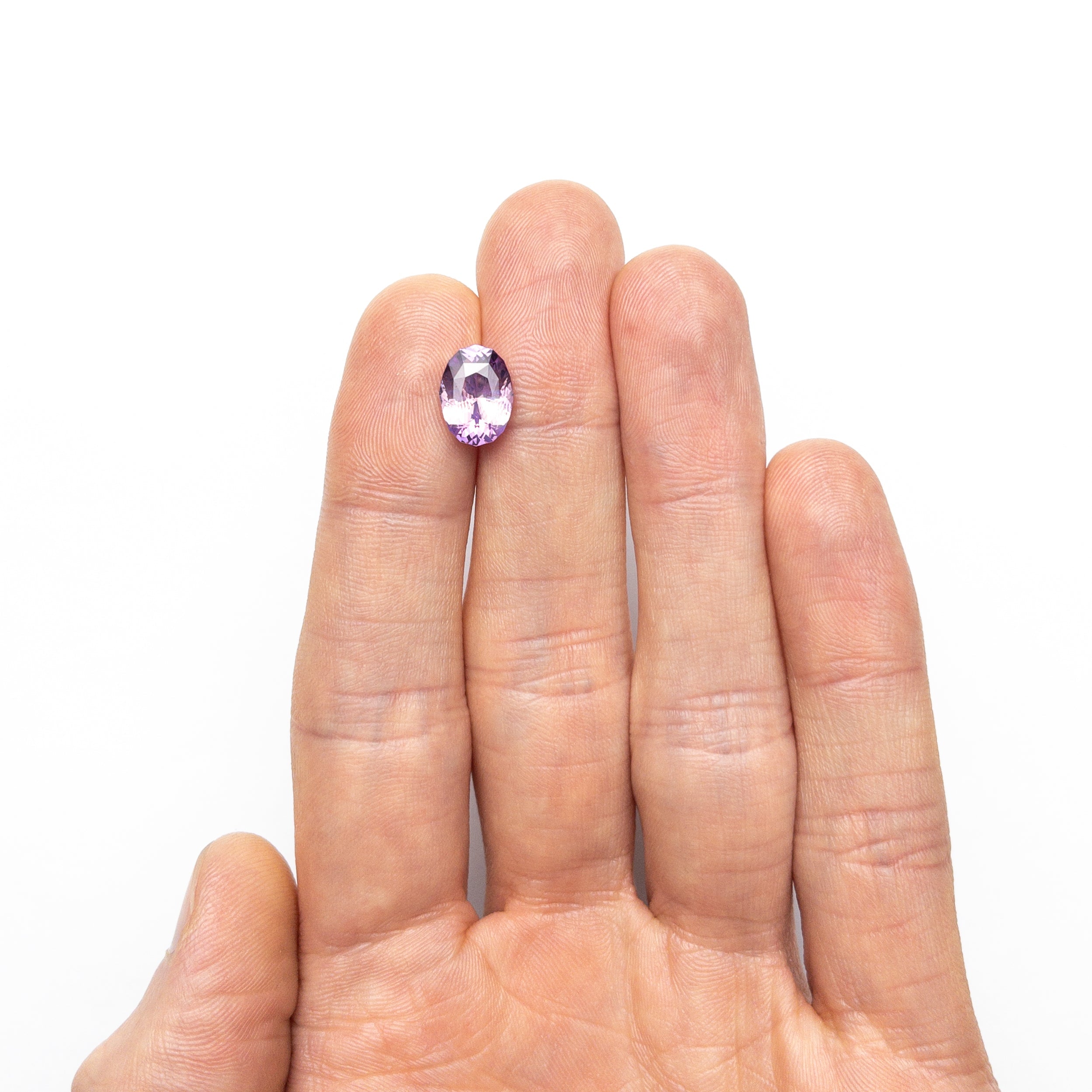 3.54ct 10.88x8.07x5.05mm Geo Oval Brilliant Sapphire 27208-01