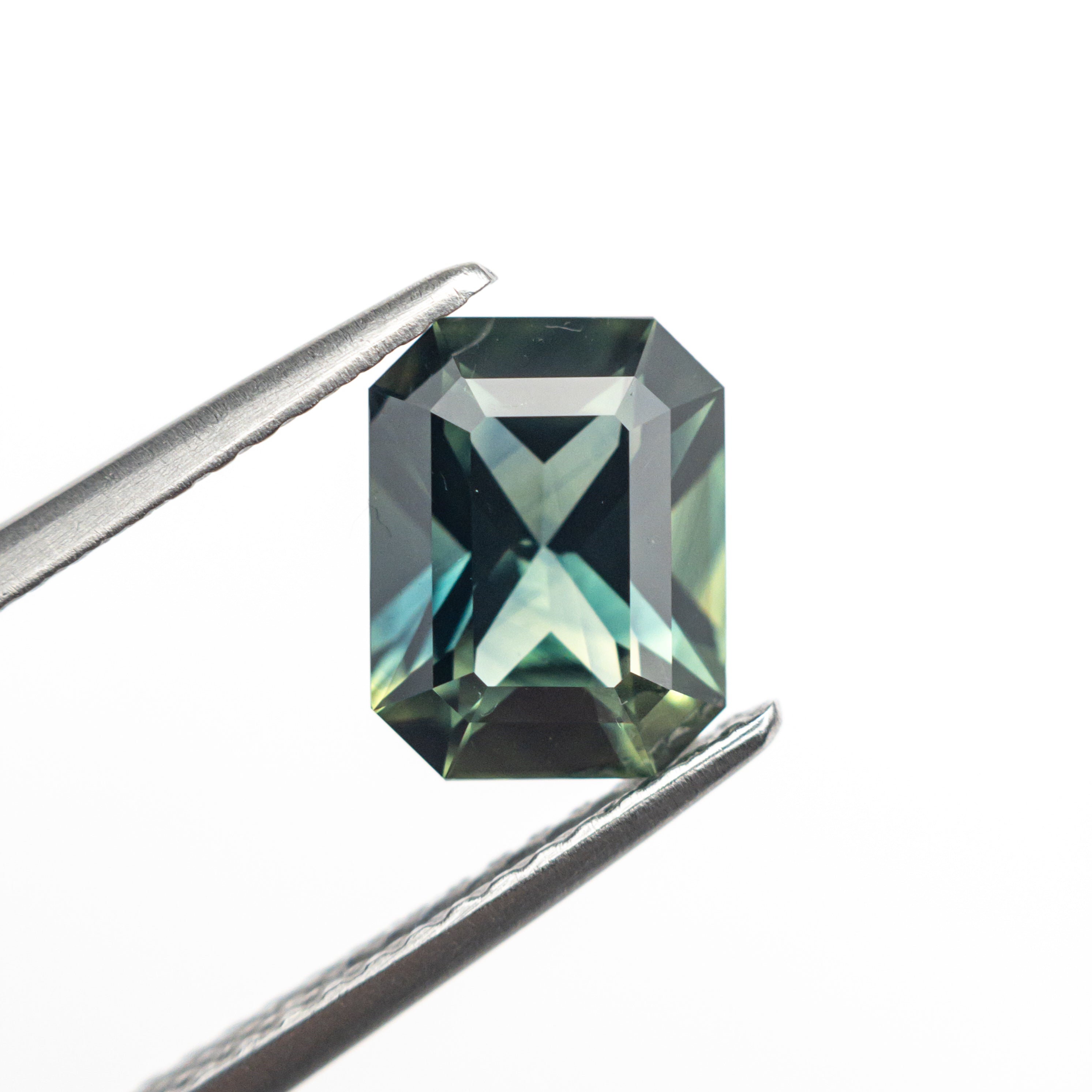 1.70ct 8.04x6.20x4.01mm Cut Corner Rectangle Step Cut Sapphire 27307-01