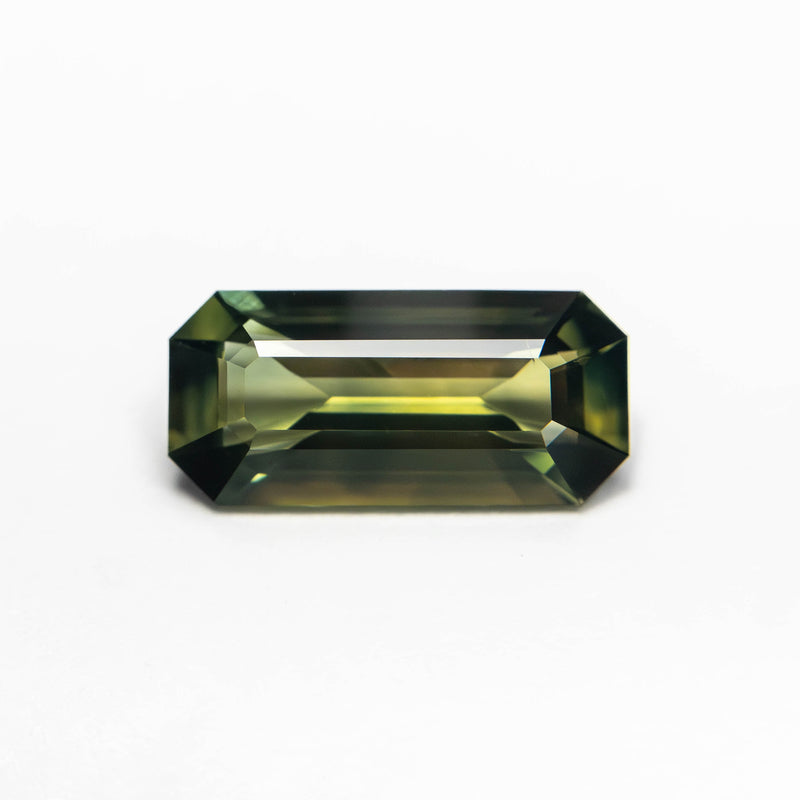 1.10ct 9.42x4.42x2.71mm Cut Corner Rectangle Step Cut Sapphire 27329-01