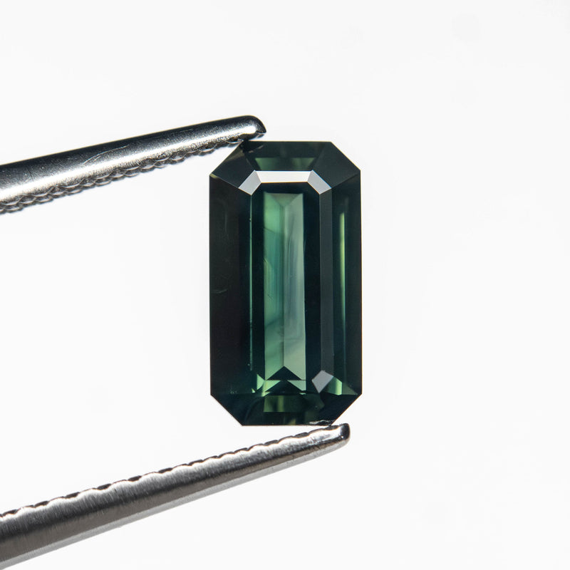 0.99ct 7.89x4.20x2.78mm Cut Corner Rectangle Step Cut Sapphire 27329-05