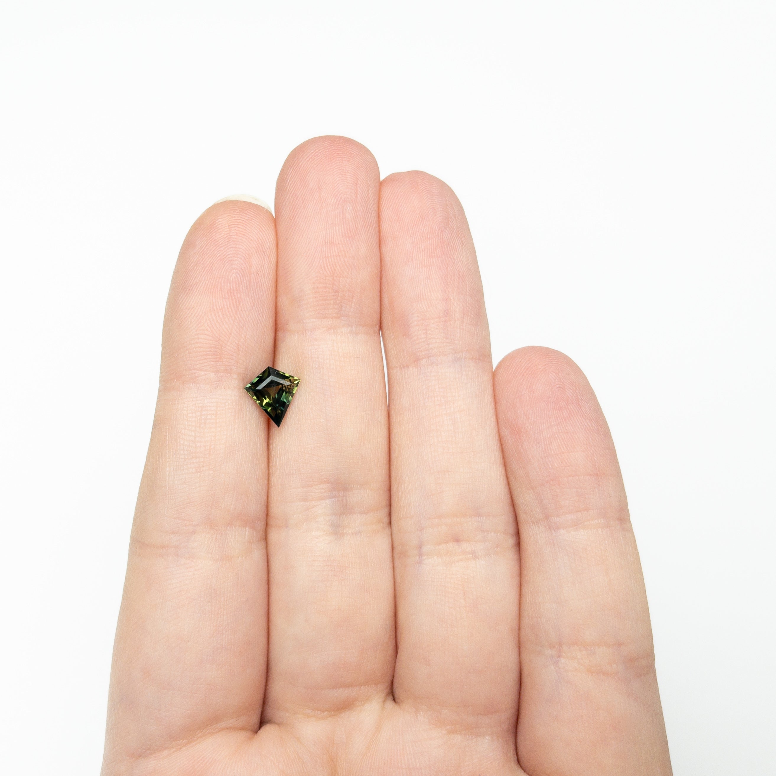 1.22ct 8.21x7.62x3.77mm Kite Step Cut Sapphire 27350-01