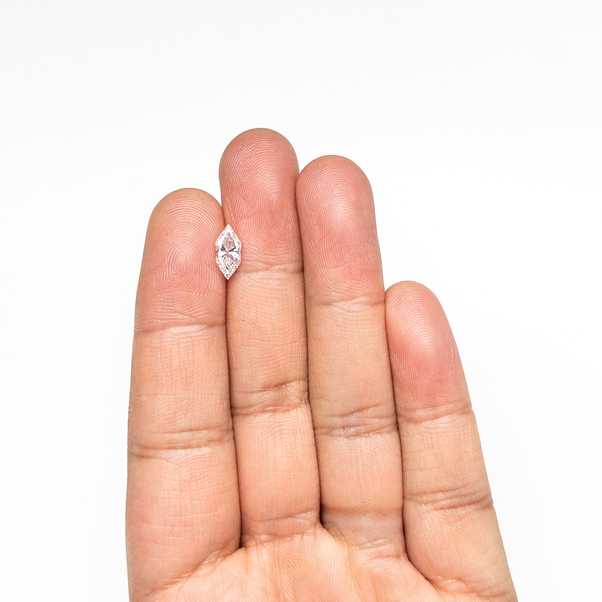 1.13ct 10.15x4.65x3.89mm GIA I1 H Hexagon Brilliant 27391-01