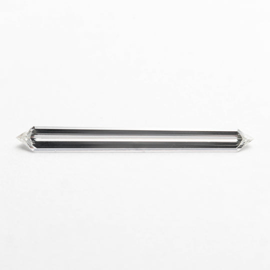 0.43ct 19.42x2.00x1.16mm VS2 H Hexagonal Baguette Step Cut 27400-01