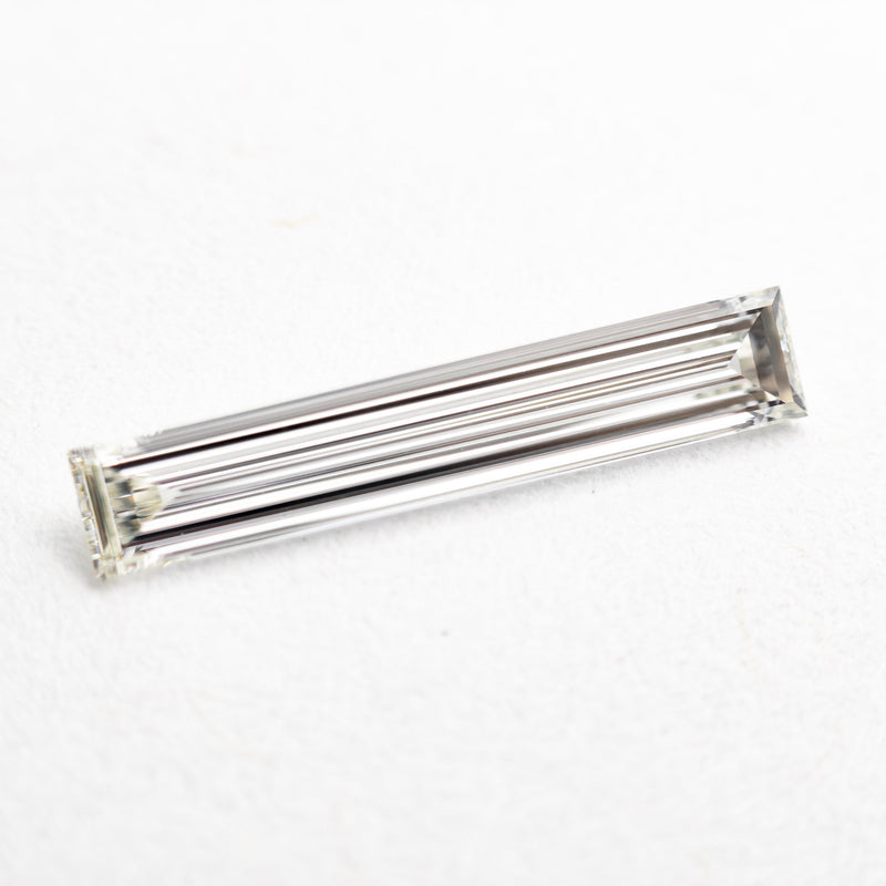 0.50ct 13.26x2.42x1.44mm VS1 J Rectangle Step Cut 27410-01