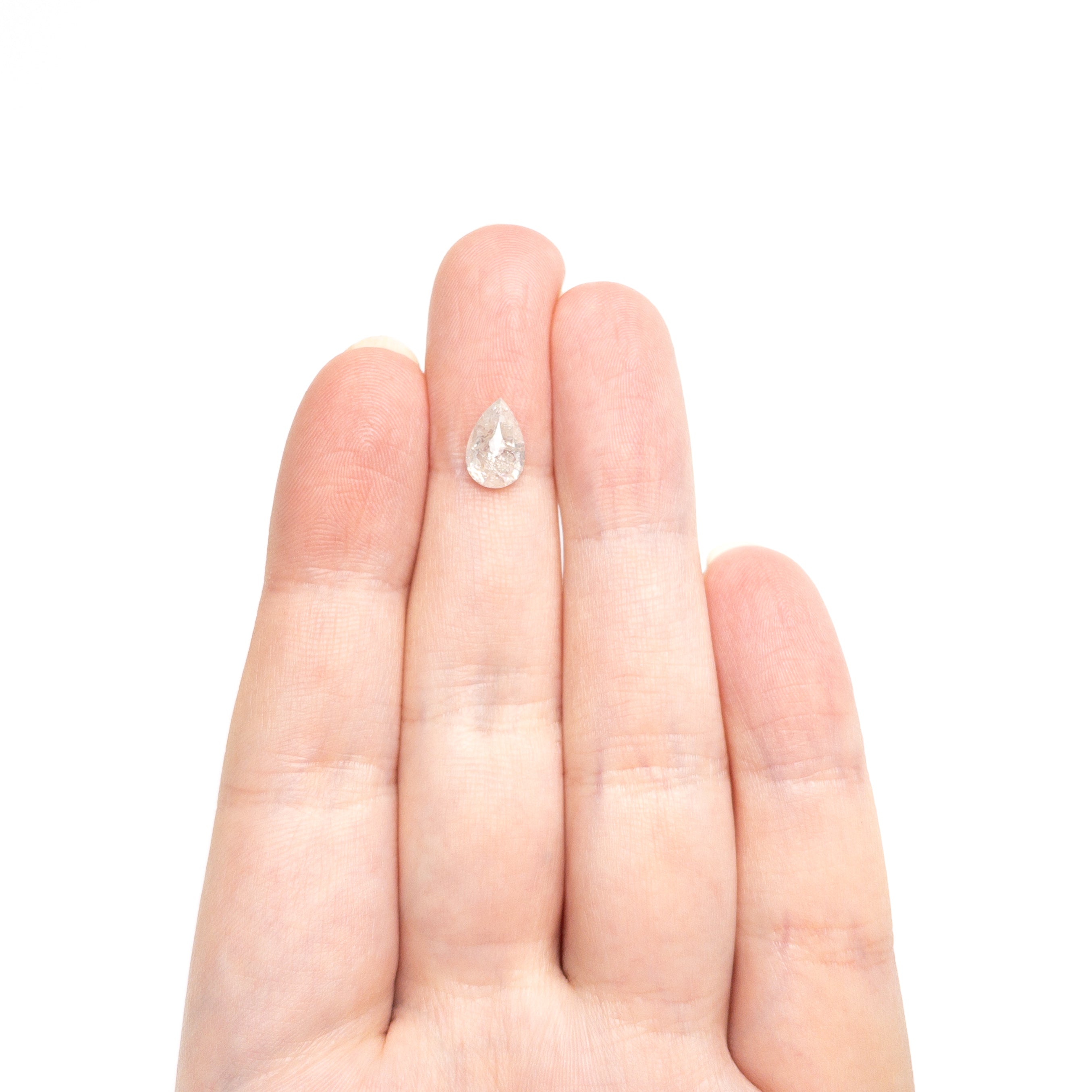 1.70ct 9.19x6.05x3.83mm Pear Rosecut 27536-47