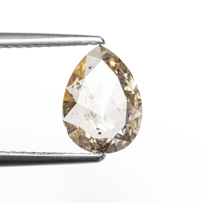 1.25ct 9.09x6.61x2.53mm Pear Rosecut 27537-23