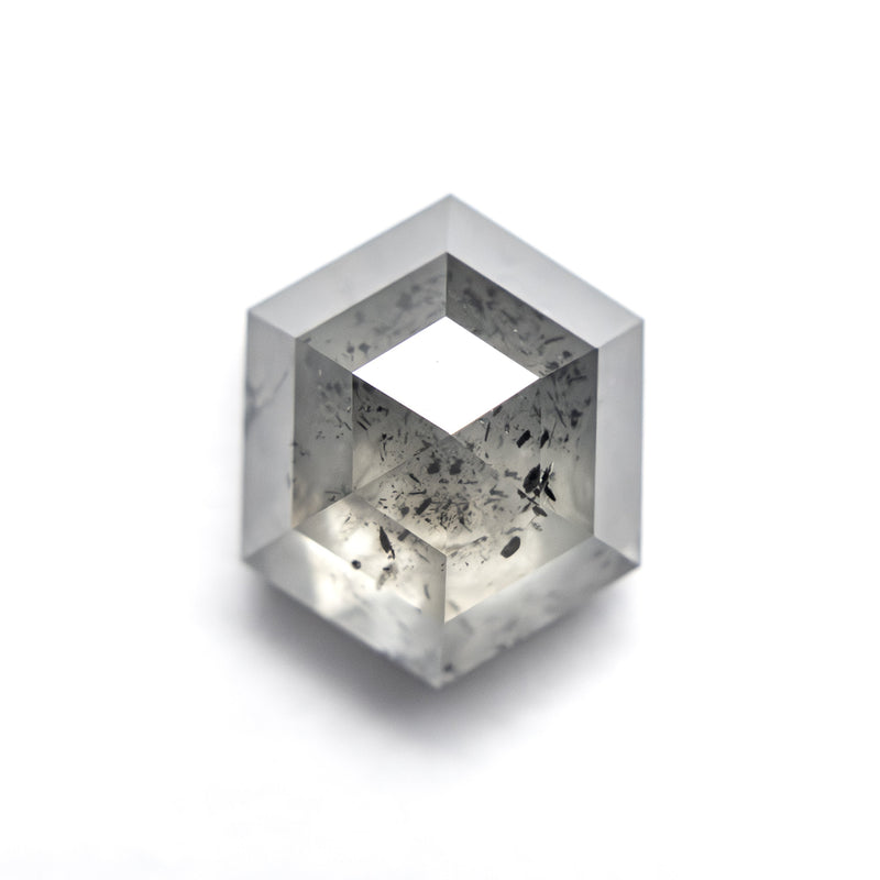 3.70ct 10.08x8.19x5.15mm Hexagon Step Cut 27539-09