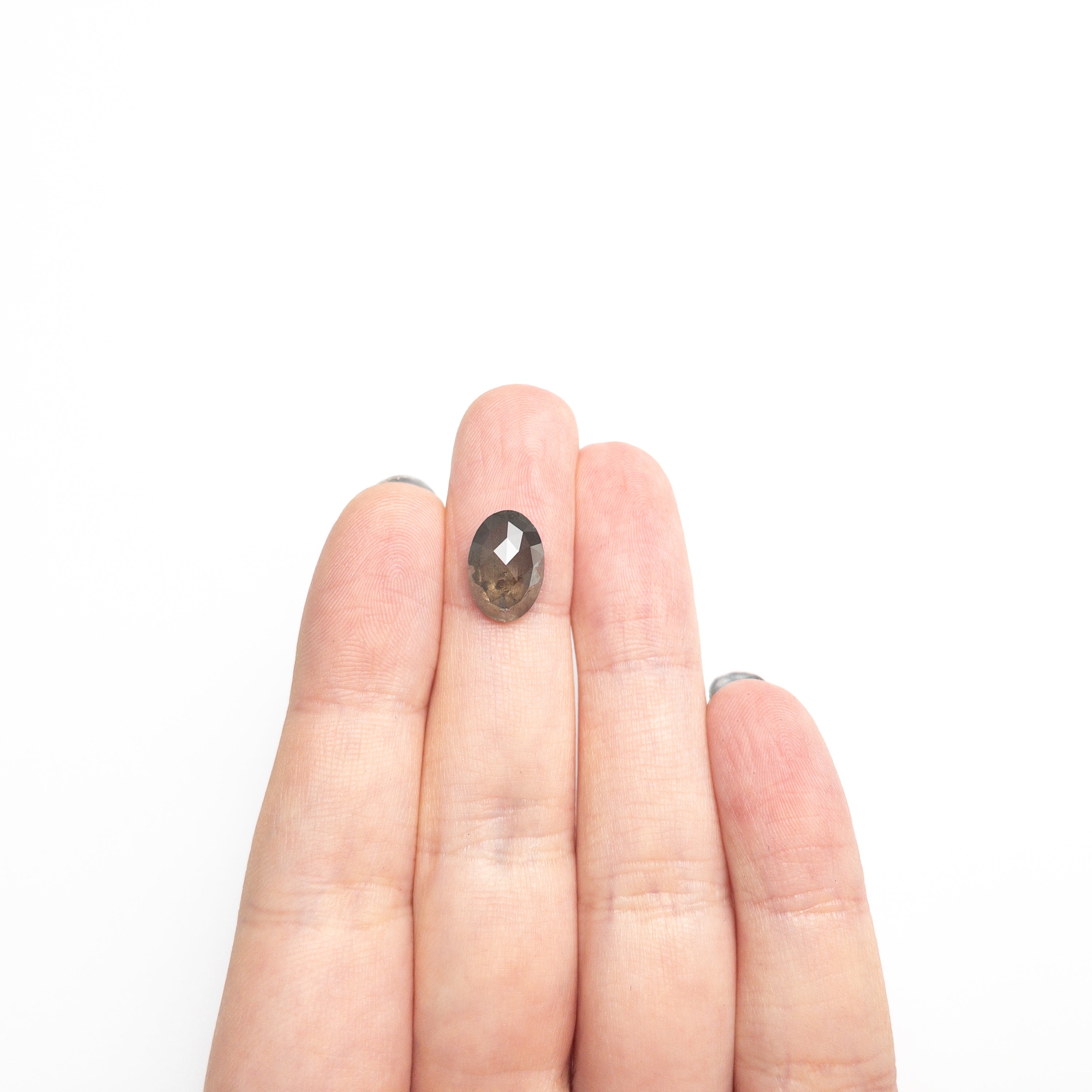 3.76ct 12.13x8.26x4.25mm Oval Rosecut 27541-03