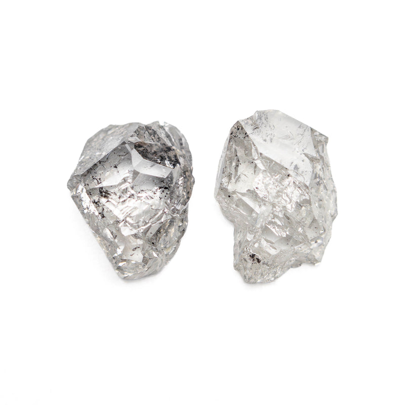 2.55cttw 2pc 7.93x6.39x3.01mm 8.60x6.19x2.94mm Polished Raw Diamond Matching Pair 🇨🇦 27698-01