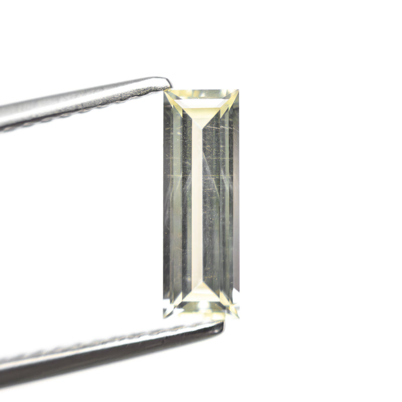 0.84ct 9.95x3.36x2.17mm Baguette Step Cut Sapphire 27719-01
