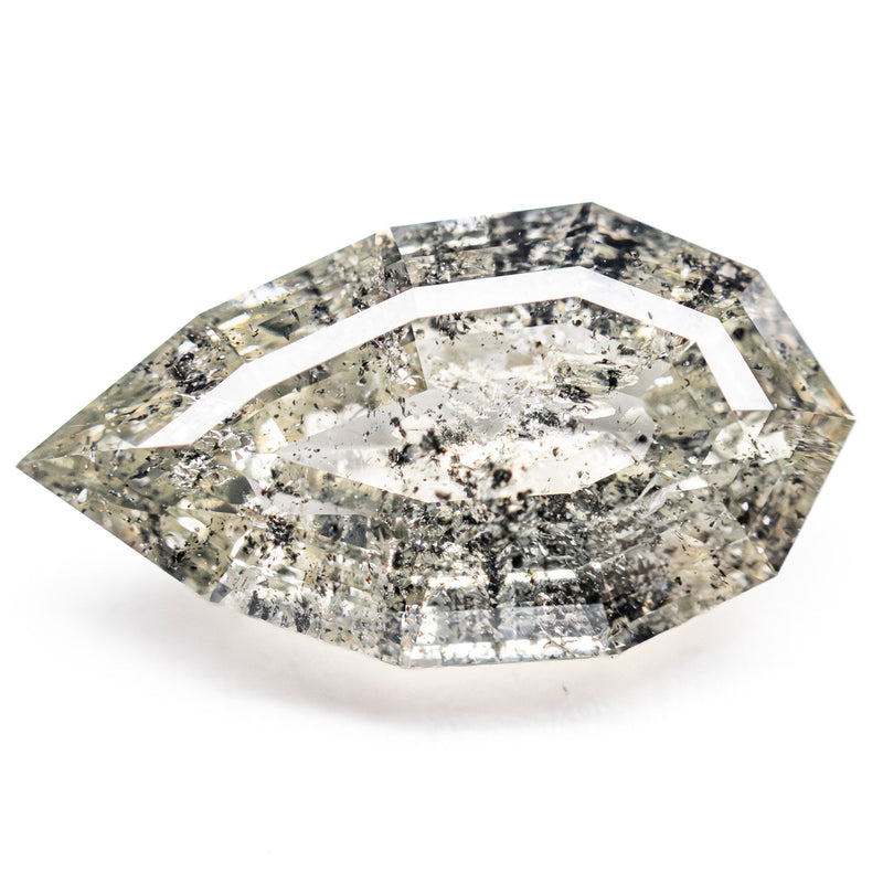 4.51ct 15.61x8.55x4.64mm Geo Pear Step Cut 27910-01