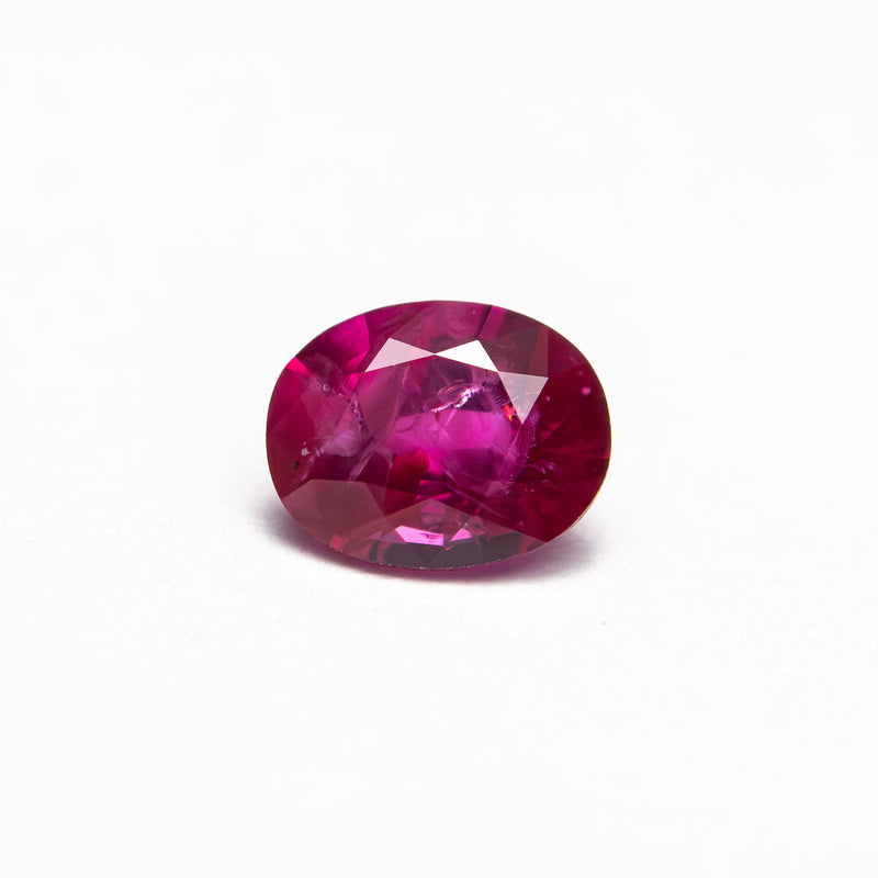 0.82ct 6.31x5.00x3.28mm Oval Brilliant Ruby 27957-02