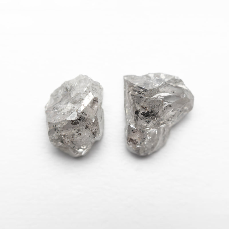 3.30cttw 2pc 8.32x6.09x4.01mm 8.63x7.03x3.74mm Polished Raw Diamond Matching Pair 🇨🇦 27968-01