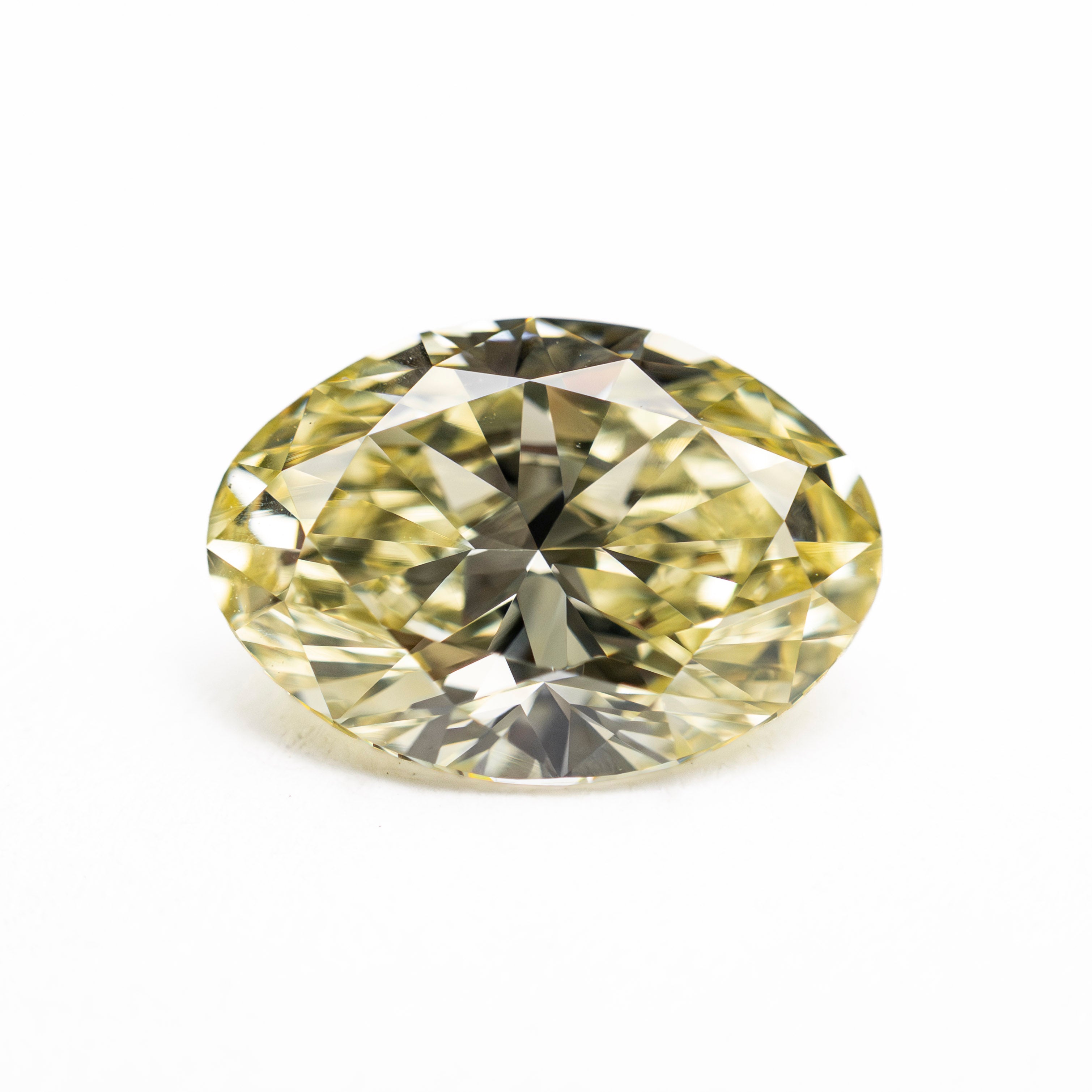 2.17ct 10.38x7.35x4.34mm VS1 Light Yellow Oval Brilliant 🇨🇦 27984-01