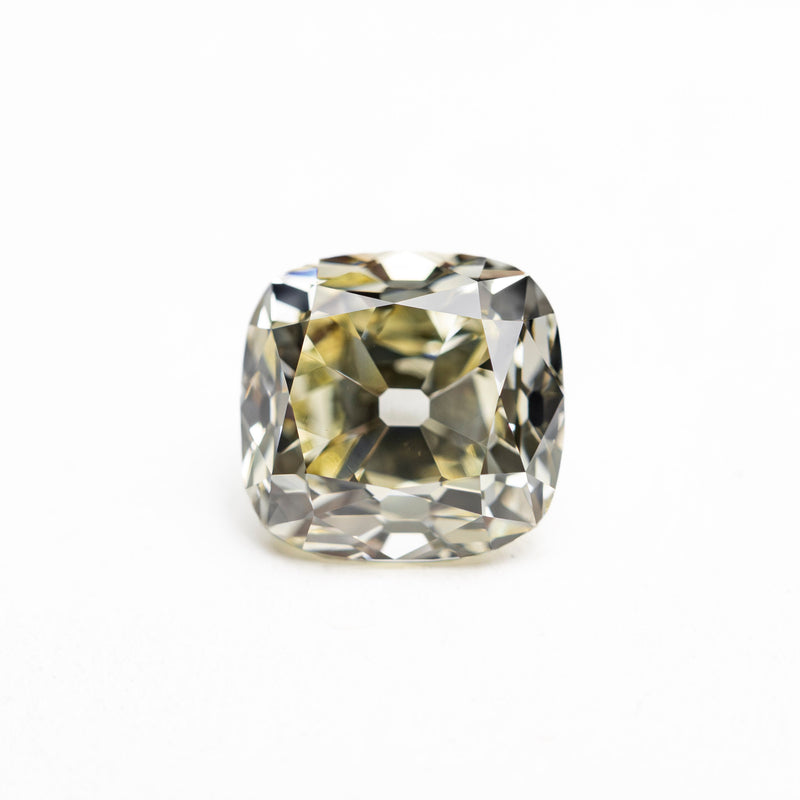 1.64ct 6.90x6.58x4.45mm VS1 Light Yellow Modern Antique Old Mine Cut 🇨🇦 27992-01