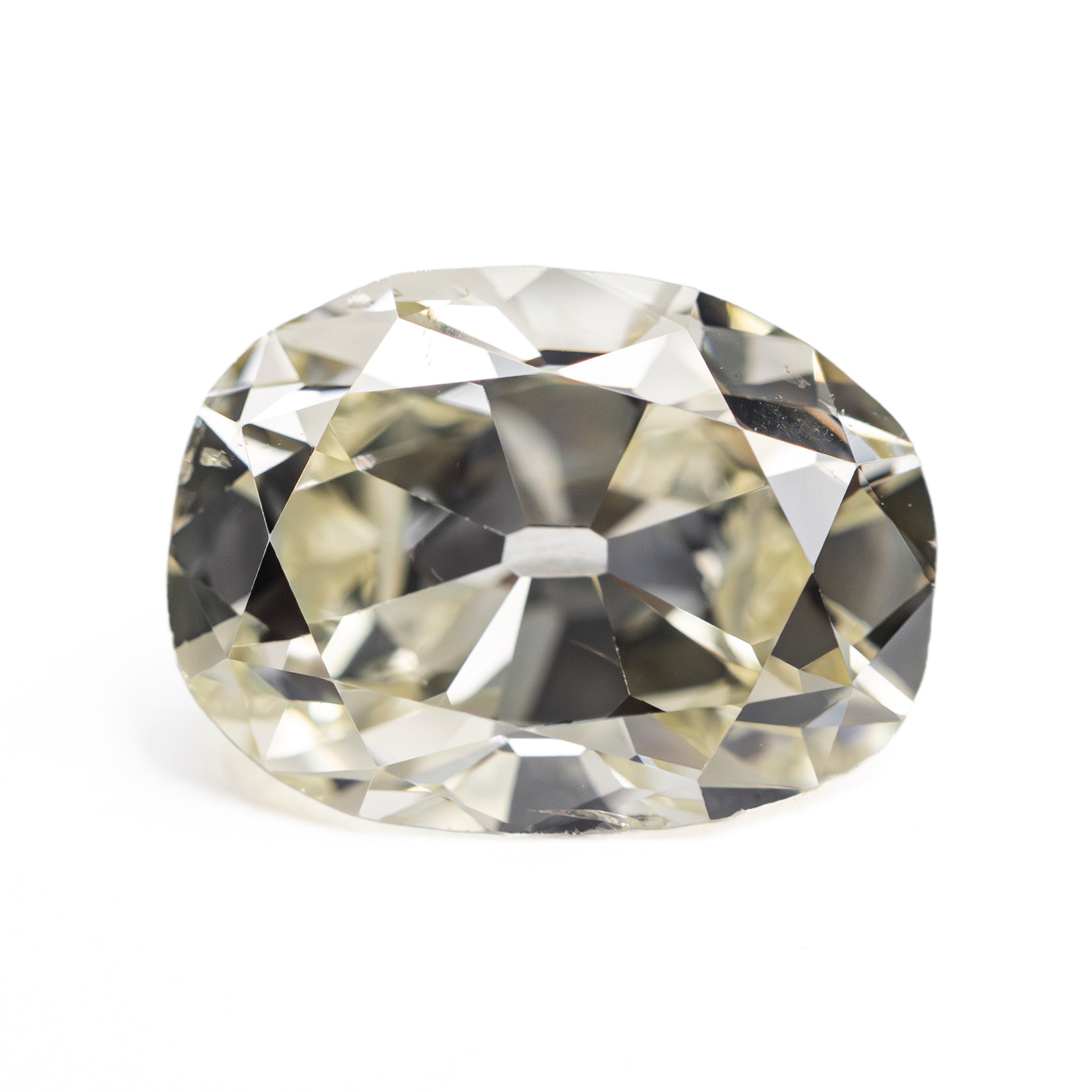 4.01ct 11.66x8.63x5.65mm GIA SI1 S Antique Old Mine Cut 28034-01