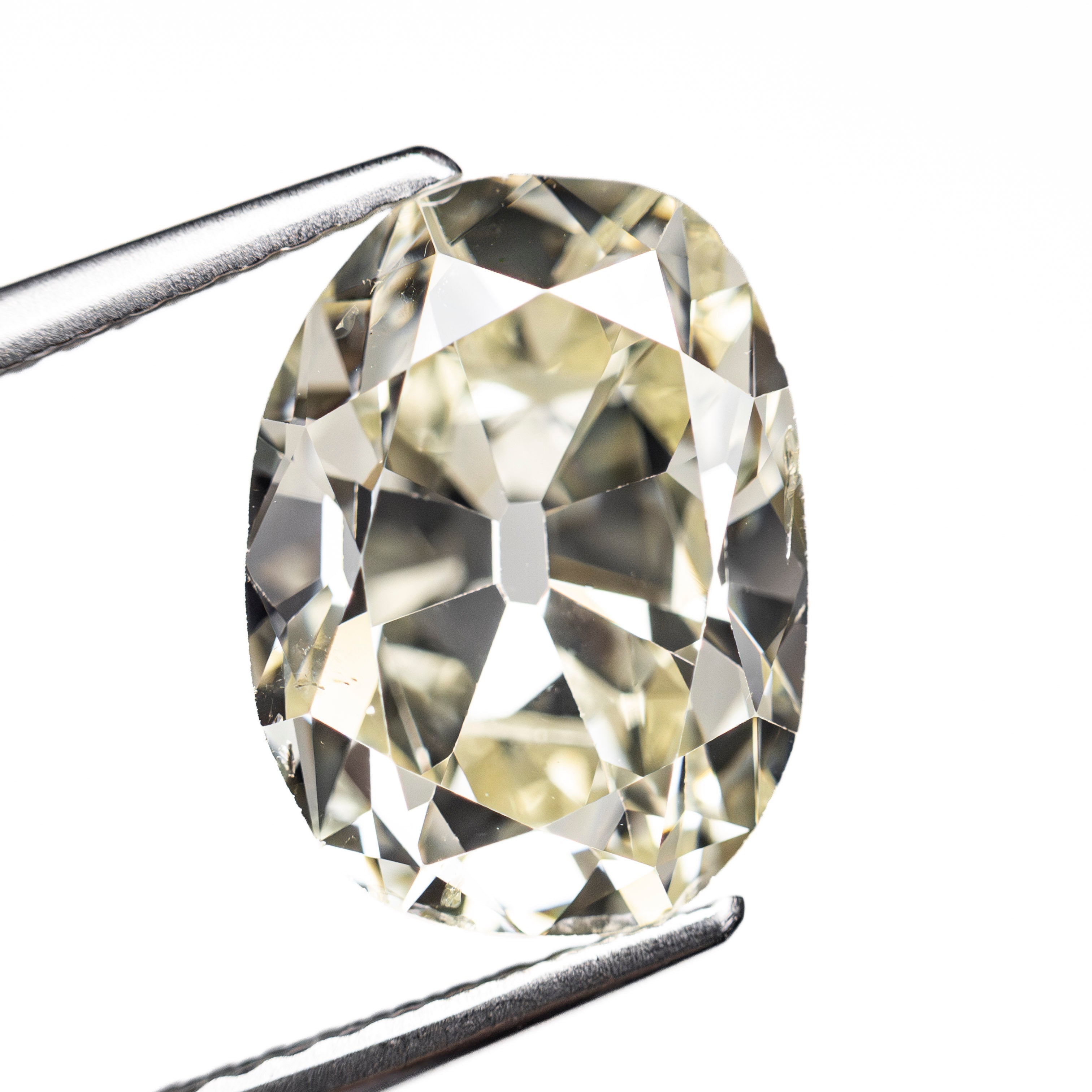 4.01ct 11.66x8.63x5.65mm GIA SI1 S Antique Old Mine Cut 28034-01
