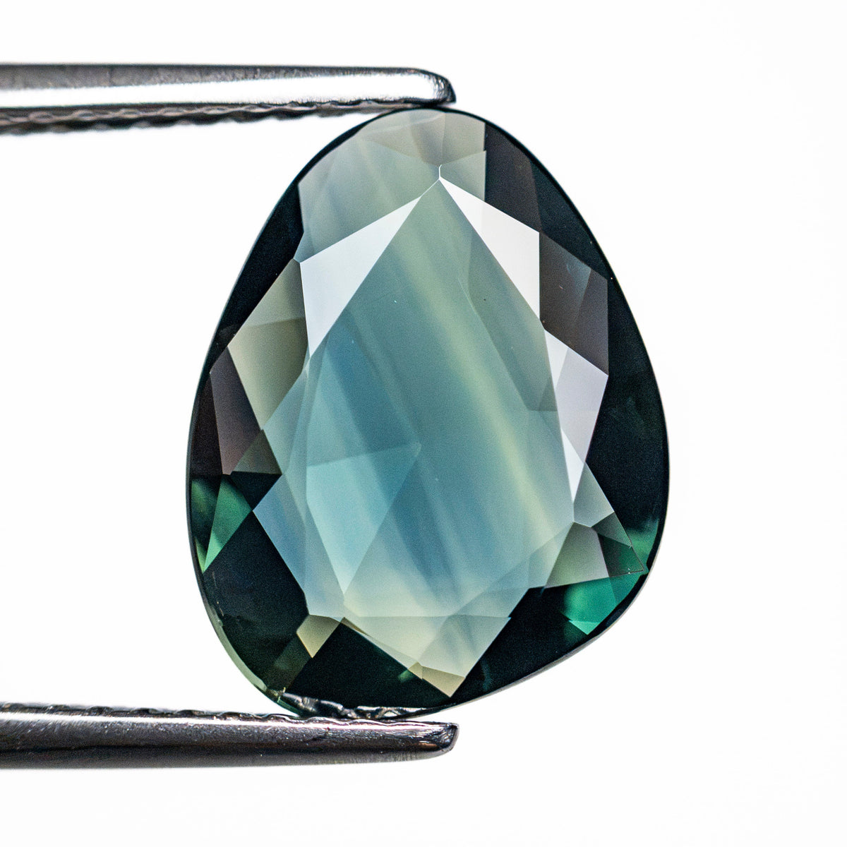 3.11ct 12.12x9.62x2.85mm Amorphous Double Cut Sapphire 28298-14