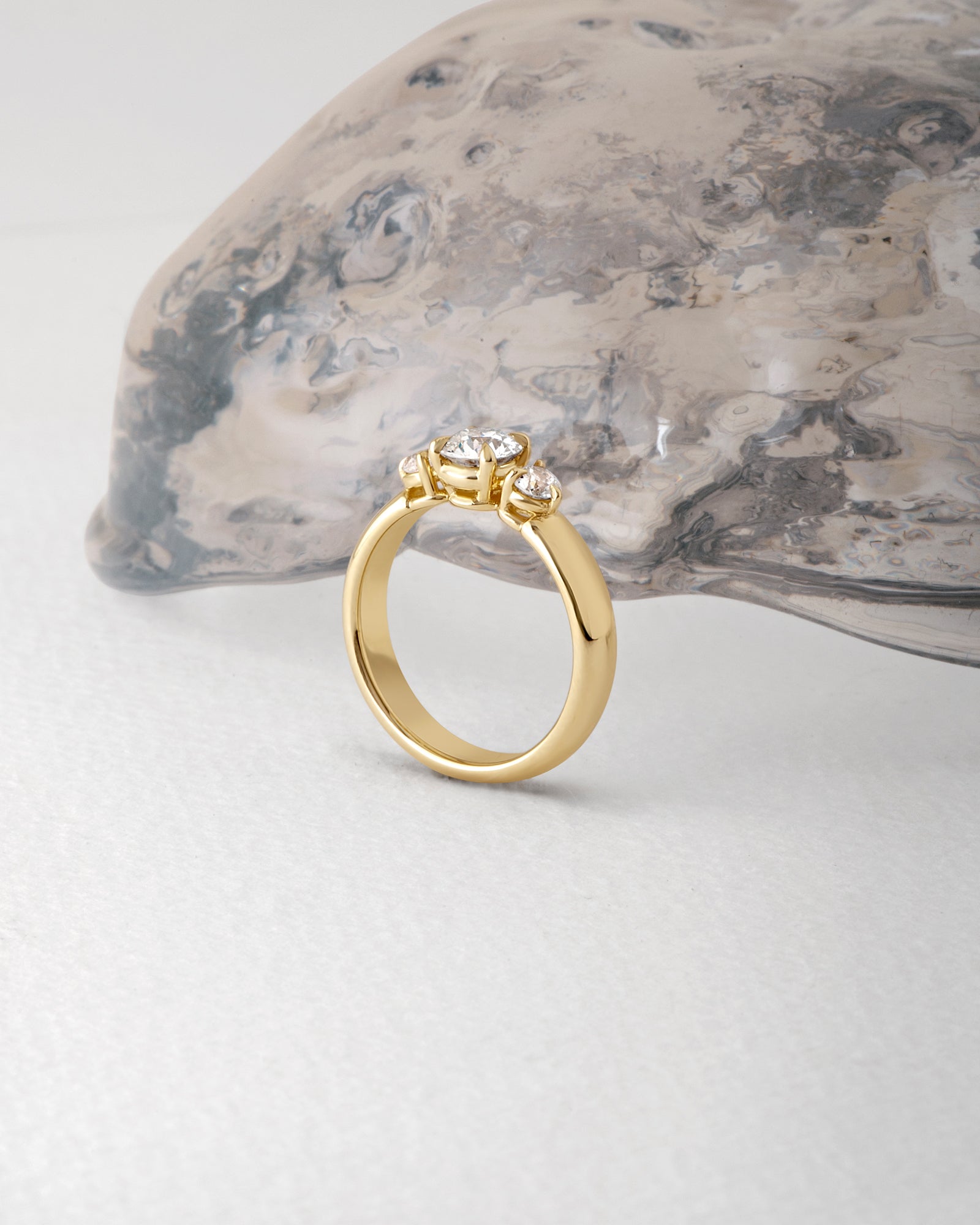 Carmel Ring - Antique Old European Cut
