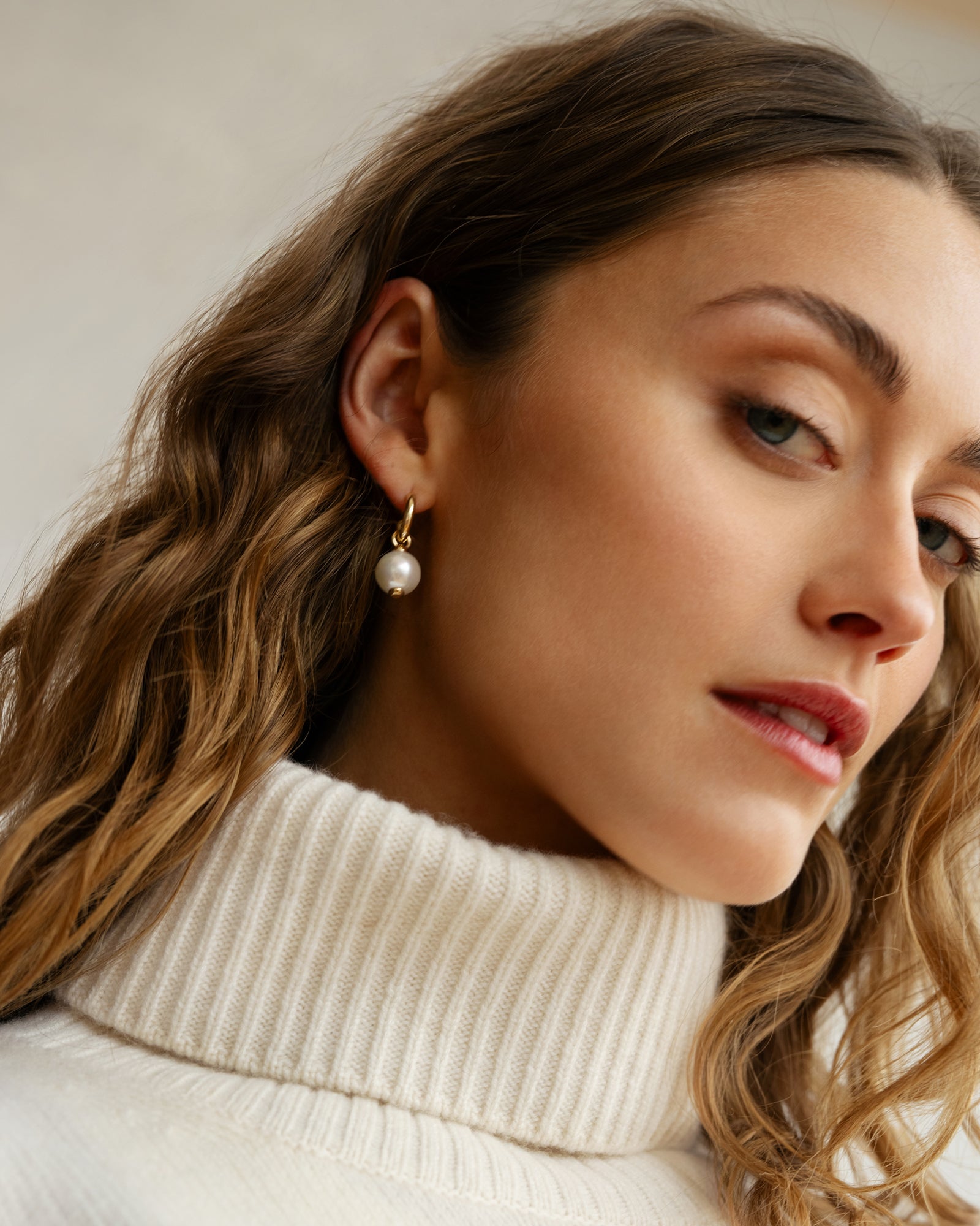 Form Drop Earrings - Short